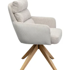 KARE Design Chaise pivotante Bosse nature><noscript><img width=
