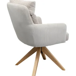 KARE Design Chaise pivotante Bosse nature><noscript><img width=