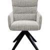 KARE Design Chaise pivotante Bosse noir> Meubles
