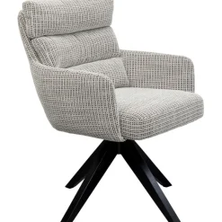 KARE Design Chaise pivotante Bosse noir><noscript><img width=