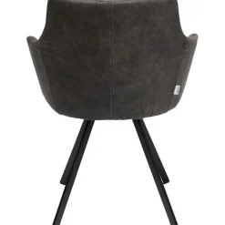 KARE Design Chaise pivotante Coco anthracite><noscript><img width=
