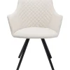 KARE Design Chaise pivotante Coco crème> Meubles