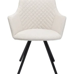 KARE Design Chaise pivotante Coco crème> Meubles