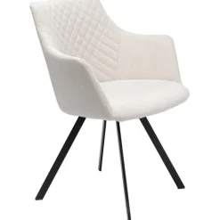 KARE Design Chaise pivotante Coco crème><noscript><img width=