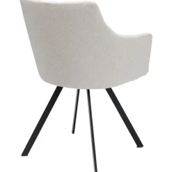 KARE Design Chaise pivotante Coco crème><noscript><img width=