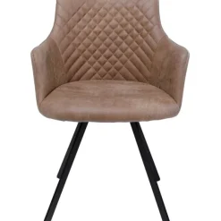 KARE Design Chaise pivotante Coco marron> Meubles