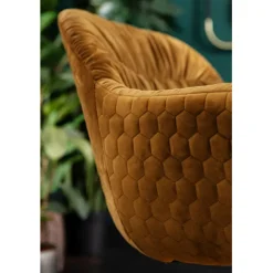 KARE Design Chaise pivotante Colmar jaune><noscript><img width=
