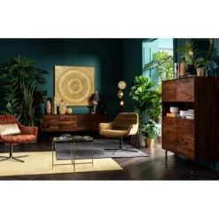 KARE Design Chaise pivotante Colmar jaune><noscript><img width=