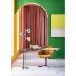 KARE Design Chaise pivotante Colmar jaune><noscript><img width=