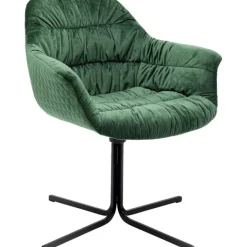 KARE Design Chaise pivotante Colmar vert><noscript><img width=