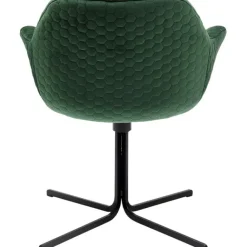 KARE Design Chaise pivotante Colmar vert><noscript><img width=