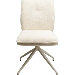 KARE Design Chaise pivotante Hilla blanc> Meubles