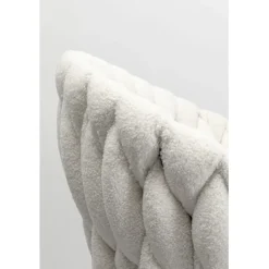 KARE Design Chaise pivotante Knot bouclé><noscript><img width=