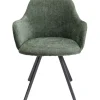 KARE Design Chaise pivotante Lady Loco Coco vert> Meubles