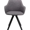 KARE Design Chaise pivotante Madame gris> Meubles