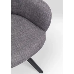 KARE Design Chaise pivotante Madame gris><noscript><img width=