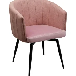 KARE Design Chaise pivotante Merida rose> Meubles