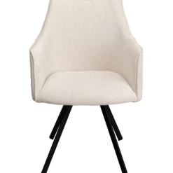 KARE Design Chaise pivotante Modino crème> Meubles