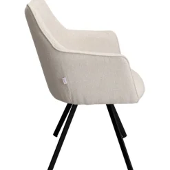 KARE Design Chaise pivotante Modino crème><noscript><img width=