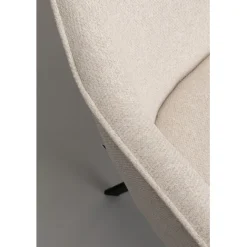 KARE Design Chaise pivotante Modino crème><noscript><img width=