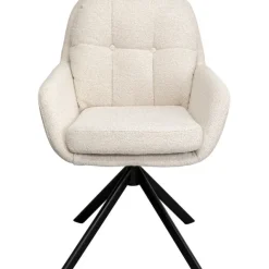 KARE Design Chaise pivotante Molly beige> Meubles