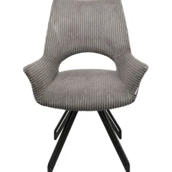 KARE Design Chaise pivotante Rich gris foncé> Meubles