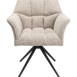 KARE Design Chaise pivotante Thinktank Beige> Meubles