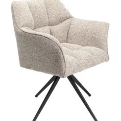 KARE Design Chaise pivotante Thinktank Beige><noscript><img width=