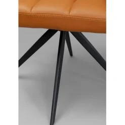 KARE Design Chaise pivotante Thinktank cognac><noscript><img width=