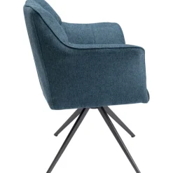 KARE Design Chaise pivotante Thinktank Bleu><noscript><img width=