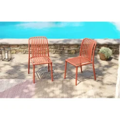 KARE Design Chaise Porto Santo terracotta> Meubles