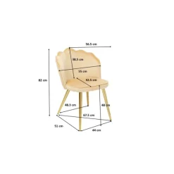 KARE Design Chaise Princess beige (2/set)><noscript><img width=