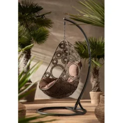 KARE Design Chaise suspendue Ibiza marron><noscript><img width=