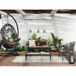 KARE Design Chaise suspendue Ibiza marron><noscript><img width=