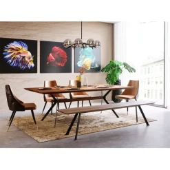 KARE Design Chaise Urban Desire marron><noscript><img width=