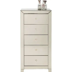KARE Design Commode haute Luxury Pearl 5-tiroirs> Meubles