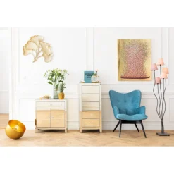 KARE Design Commode haute Luxury Pearl 5-tiroirs> Meubles