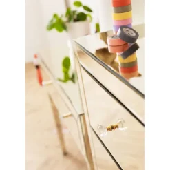 KARE Design Commode haute Luxury Pearl 5-tiroirs><noscript><img width=