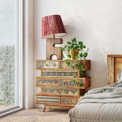 KARE Design Commode Menorca Butterfly 65x65cm> Meubles