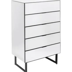 KARE Design Commode Soran noir 65x114cm> Meubles