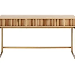 KARE Design Console Concertina nature 136x40cm> Meubles