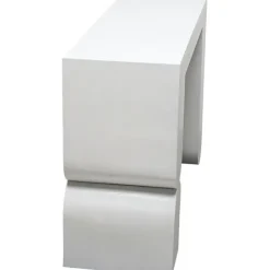 KARE Design Console Curve blanc 120x76cm><noscript><img width=
