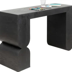 KARE Design Console Curve noir 120x76cm><noscript><img width=