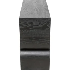 KARE Design Console Curve noir 120x76cm><noscript><img width=