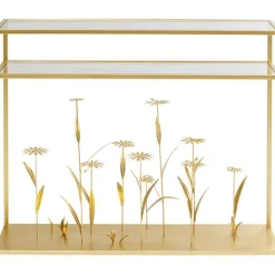 KARE Design Console Flower Meadow doré 100> Meubles