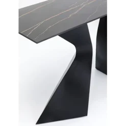 KARE Design Console Gloria noit céramique 140x81cm><noscript><img width=