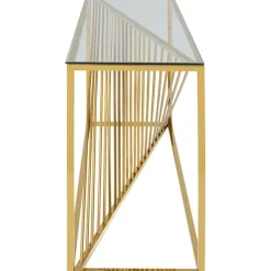 KARE Design Console Laser doré 120x40><noscript><img width=