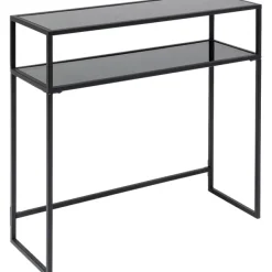 KARE Design Console Loft noir 80x85><noscript><img width=