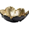 KARE Design Coupe décorative Flower Bloom noir-doré Ø20cm> Accessoires
