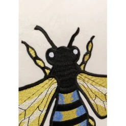 KARE Design Coussin Bee blanc 45x45cm><noscript><img width=